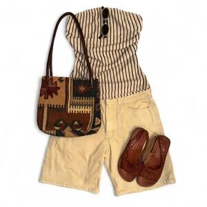 Insane vtg 90s y2k boho western cottagecore indie levis jort